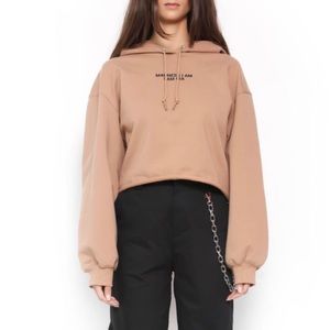 I.AM.GIA. Madness I Am Gia cropped hoodie